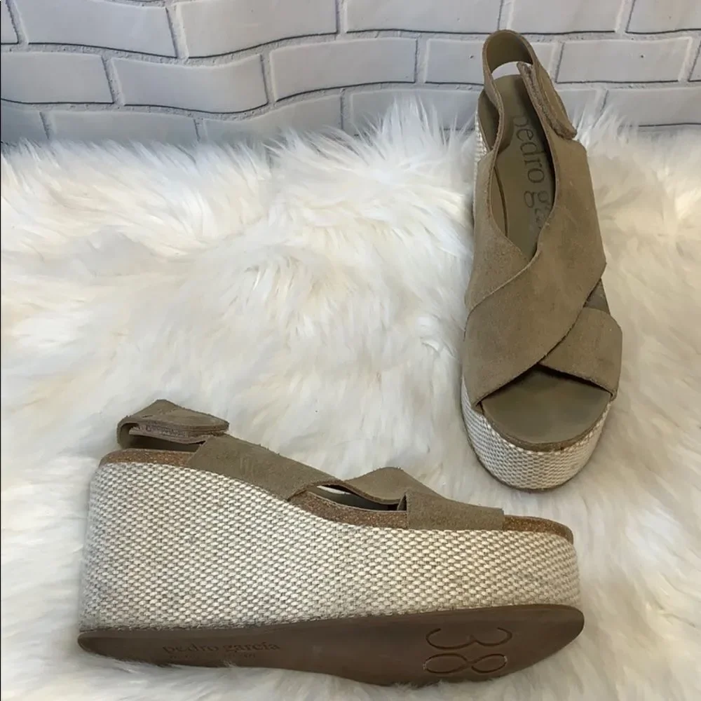 Pedro Garcia Espadrille Salon‎ Shoes Size 38/7.5-8